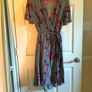 Torrid Faux Wrap Dress